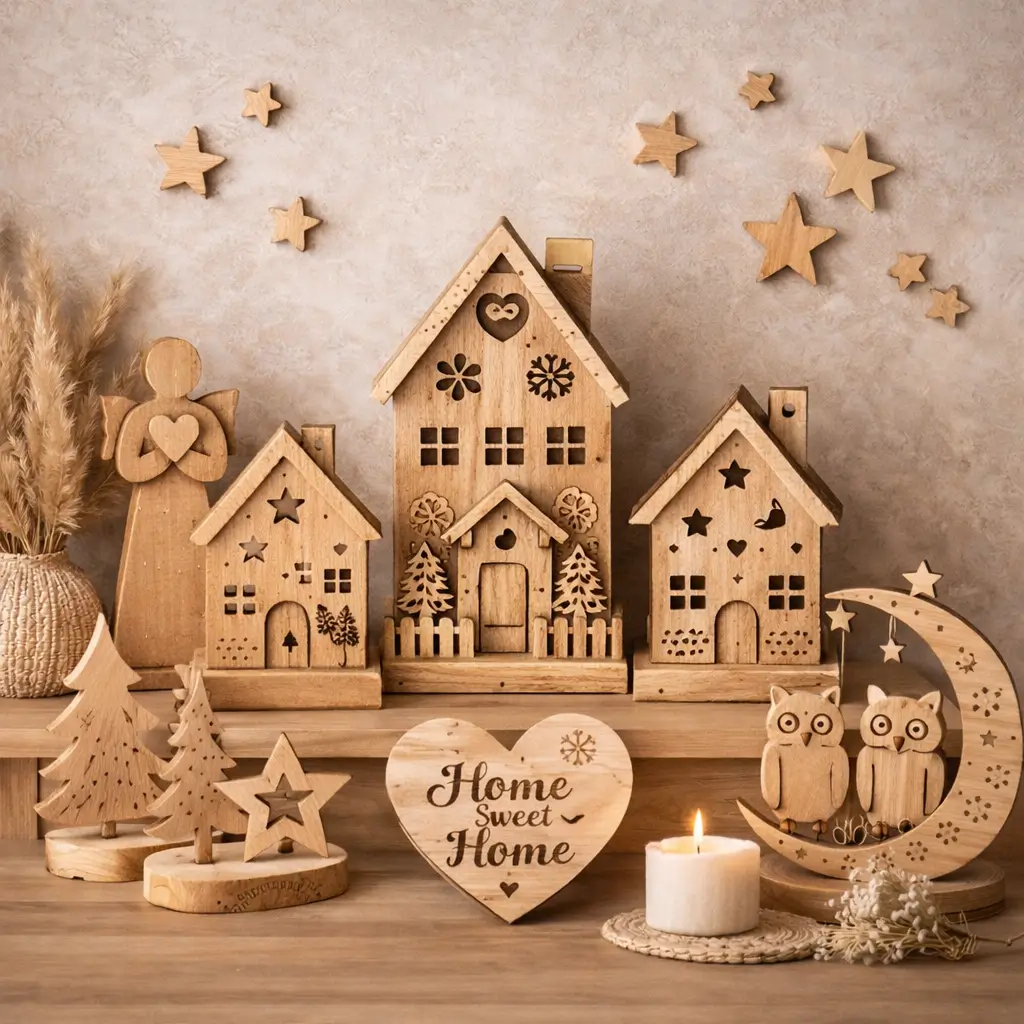 Ξύλινα Διακοσμητικά