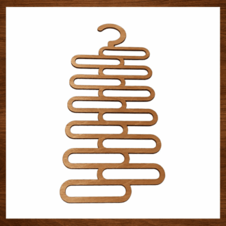 Ξύλινος οργανωτής ντουλάπας πολλαπλών θέσεων – ξύλινη κρεμάστρα αξεσουάρ