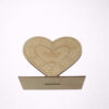 Ξύλινο δώρο αγάπης καρδιά puzzle για ζευγάρια