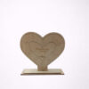 Ξύλινο puzzle καρδιά δώρο για Βαλεντίνο και επέτειο