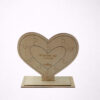 Ξύλινο puzzle καρδιά δώρο για Βαλεντίνο και επέτειο