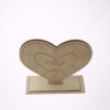 Ξύλινο puzzle καρδιά δώρο για Βαλεντίνο και επέτειο