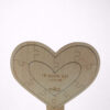 Ξύλινο δώρο αγάπης καρδιά puzzle για ζευγάρια