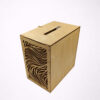Ξύλινο tip box με κλειδαριά για καφέ, εστιατόρια και επαγγελματικούς χώρους