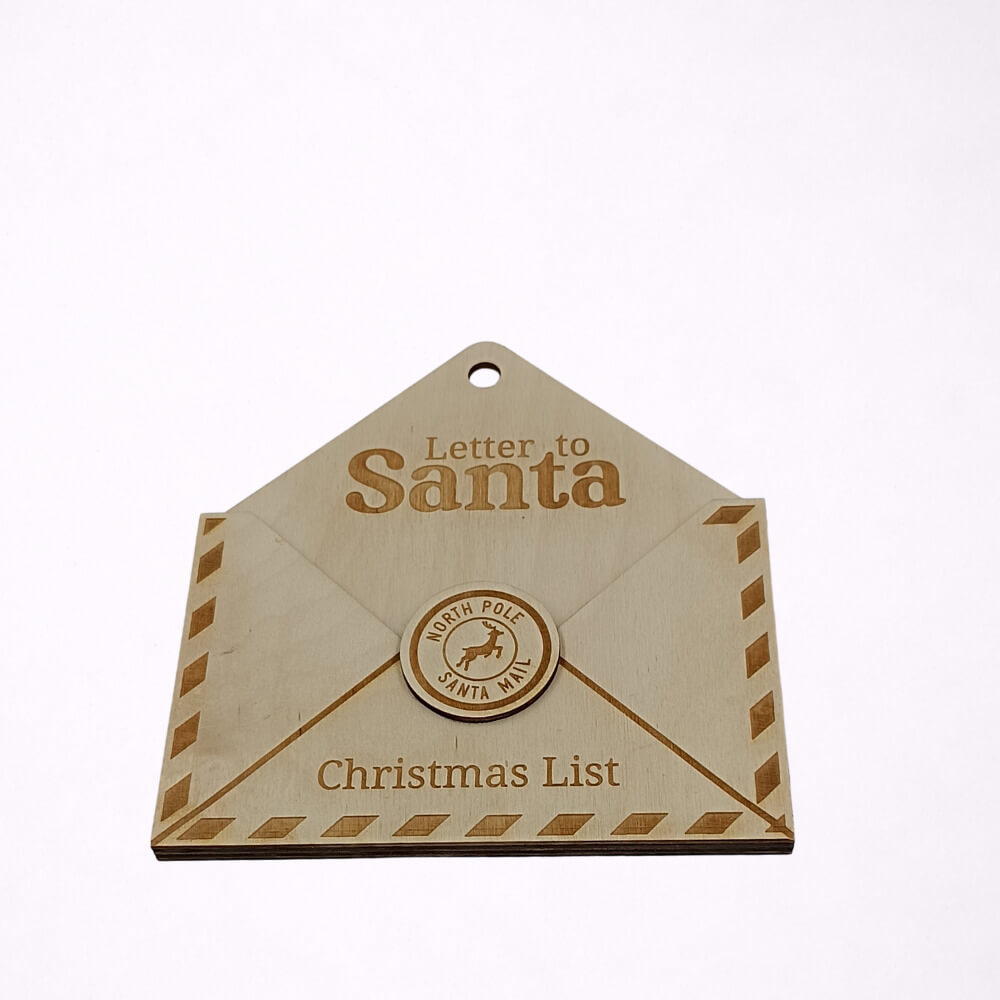 Θήκη γράμματος με North Pole Santa Mail