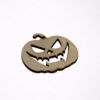 Ξύλινες κολοκύθες Halloween σε δύο spooky σχέδια