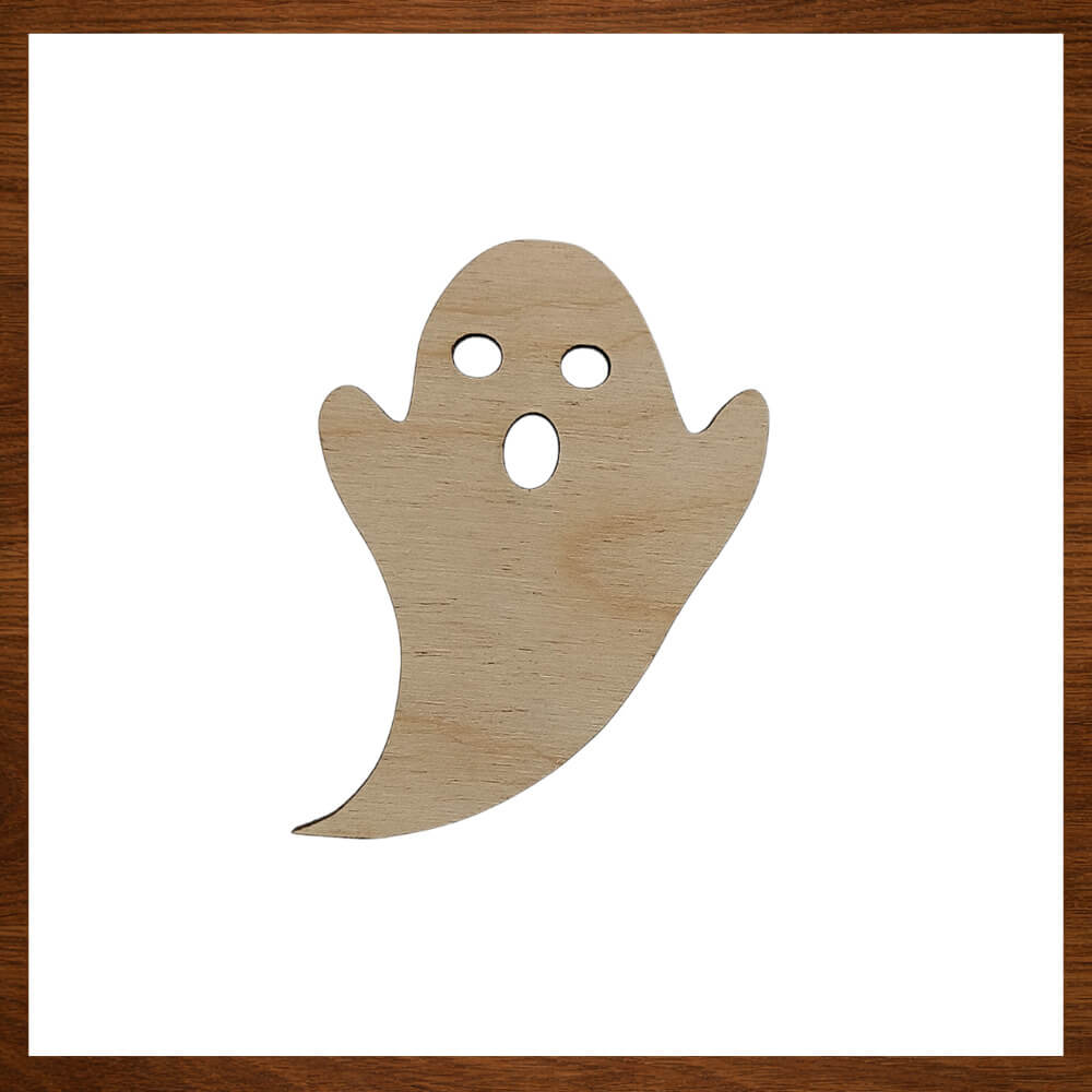 Ξύλινο Διακοσμητικό Φάντασμα Halloween