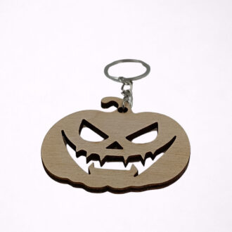 Halloween ξύλινο μπρελόκ κολοκύθα σε διαφορετικά σχέδια